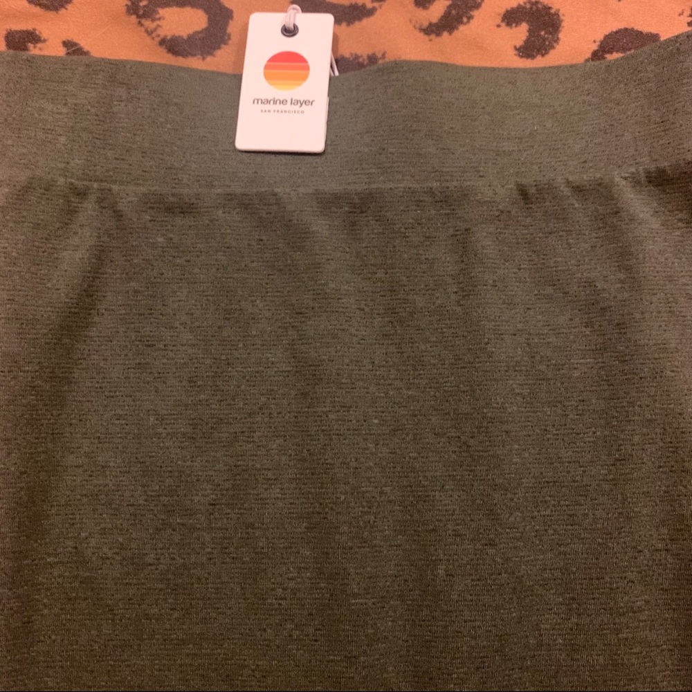 NWT Marine Layer Jasmine pencil skirt Micro Modal - Picture 3 of 6